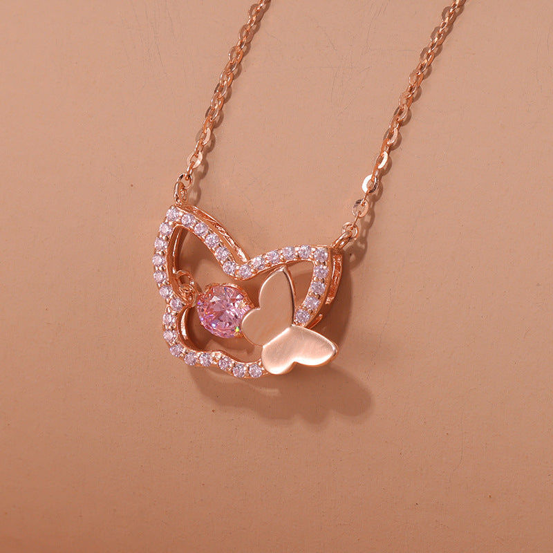 Vlinder Hanger Ketting voor Vrouwen - PrizQ