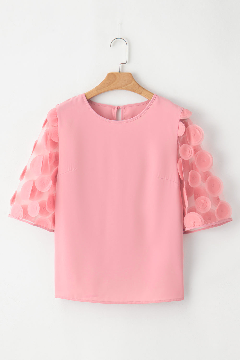 Roze mesh blouse - PrizQ