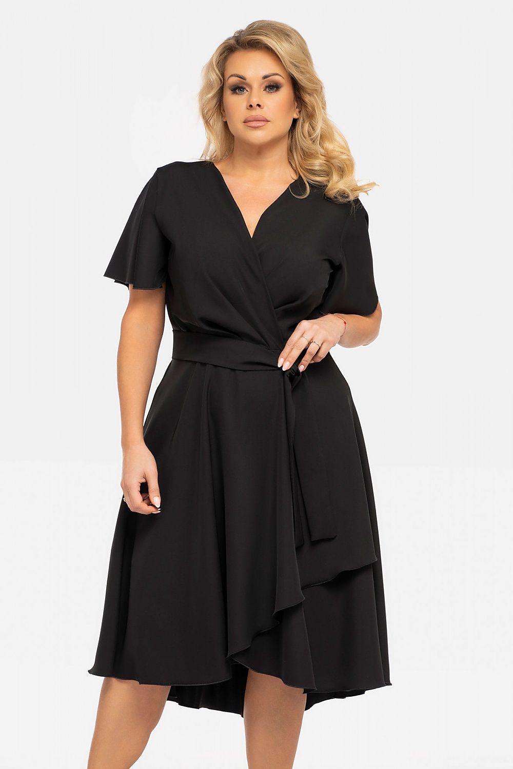 Plus size jurk model 190951 Karko