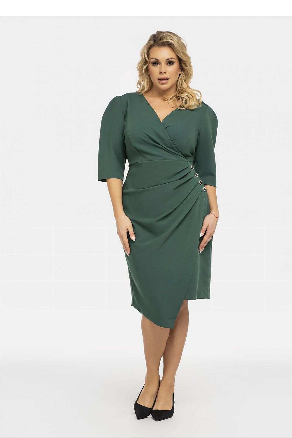 Plus size jurk model 190962 Karko