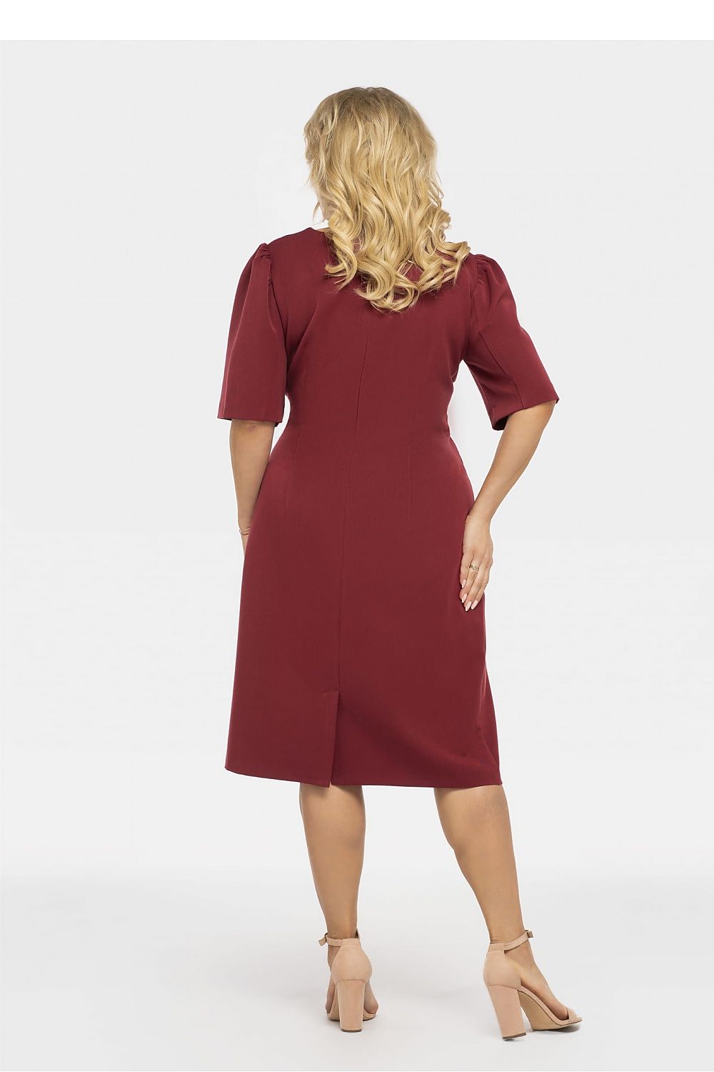 Plus size jurk model 191376 Karko