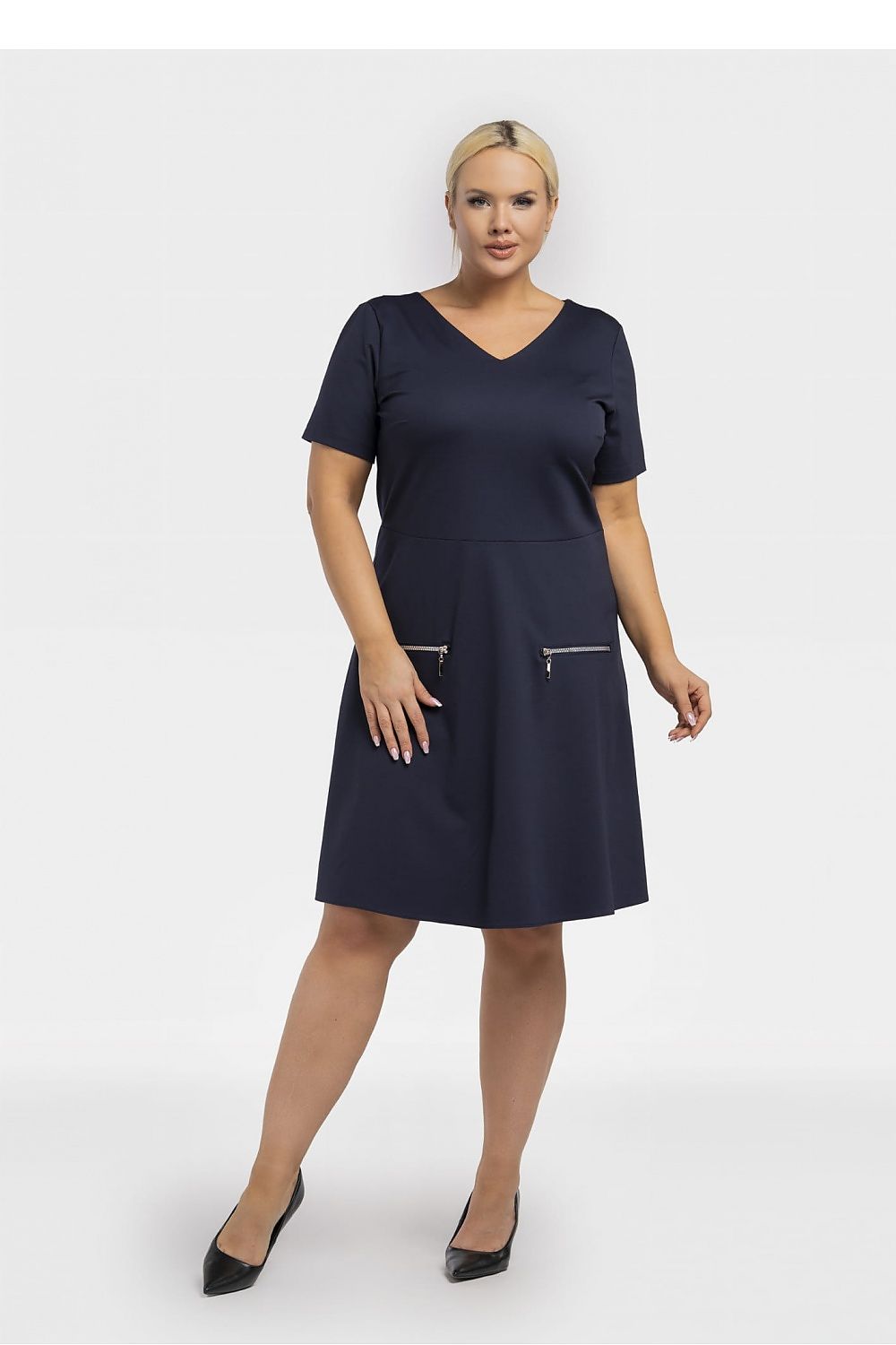 Plus size jurk model 195022 Karko
