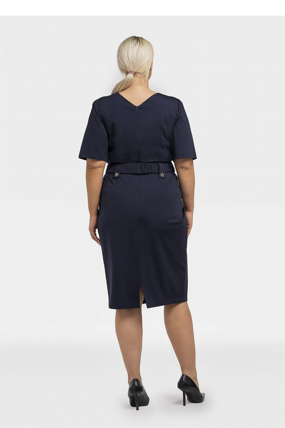 Plus size jurk model 195024 Karko