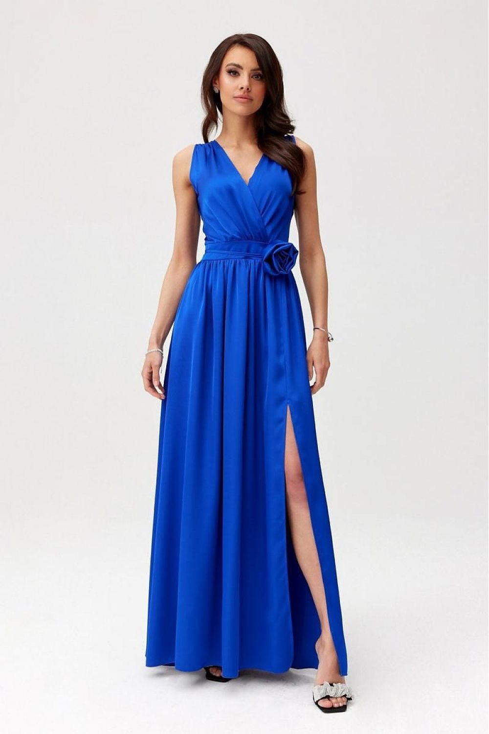 Satin Nocturne evening dress | 196272 Roco Fashion