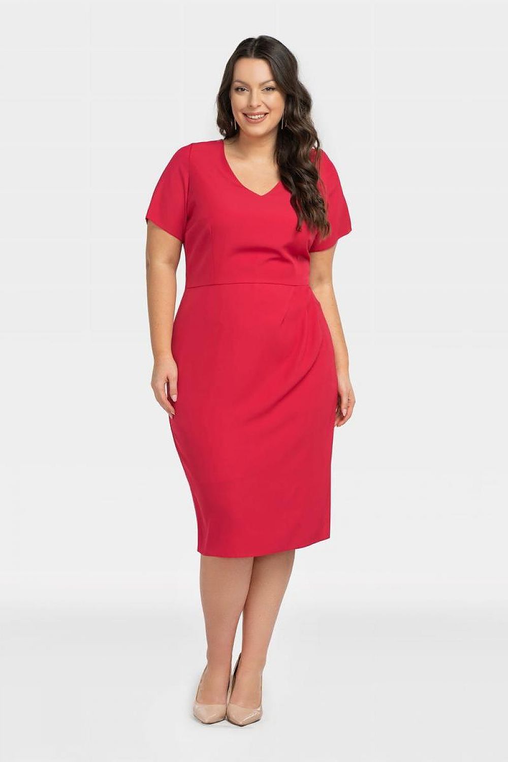 Plus size jurk model 196866 Karko