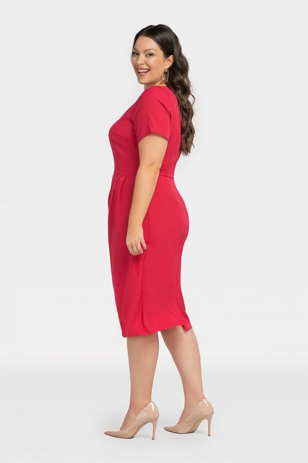 Plus size jurk model 196866 Karko