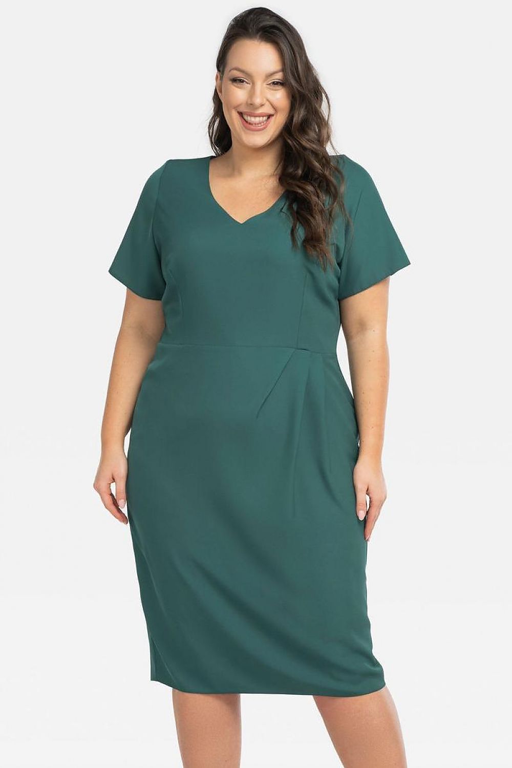 Plus size jurk model 196867 Karko