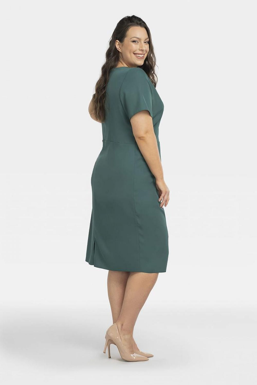 Plus size jurk model 196867 Karko