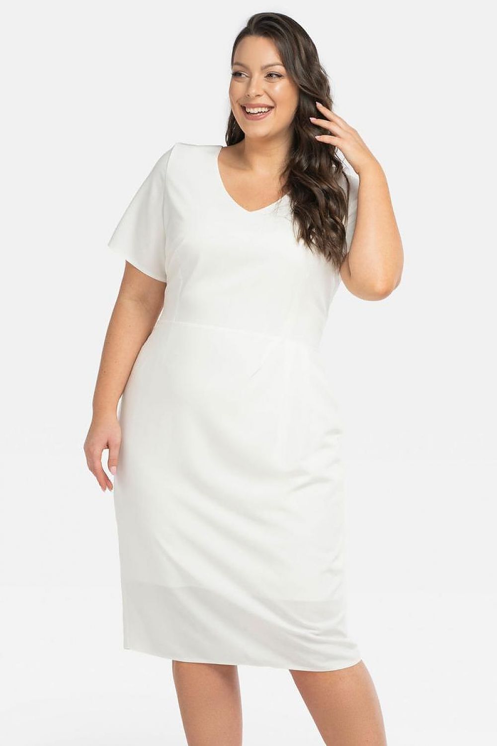 Plus size jurk model 196868 Karko