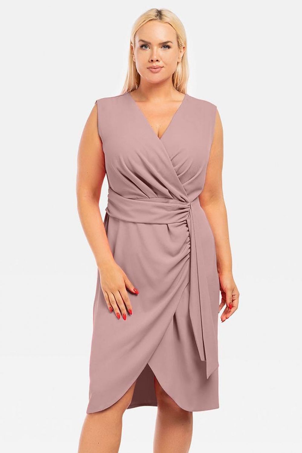 Plus size jurk model 196872 Karko