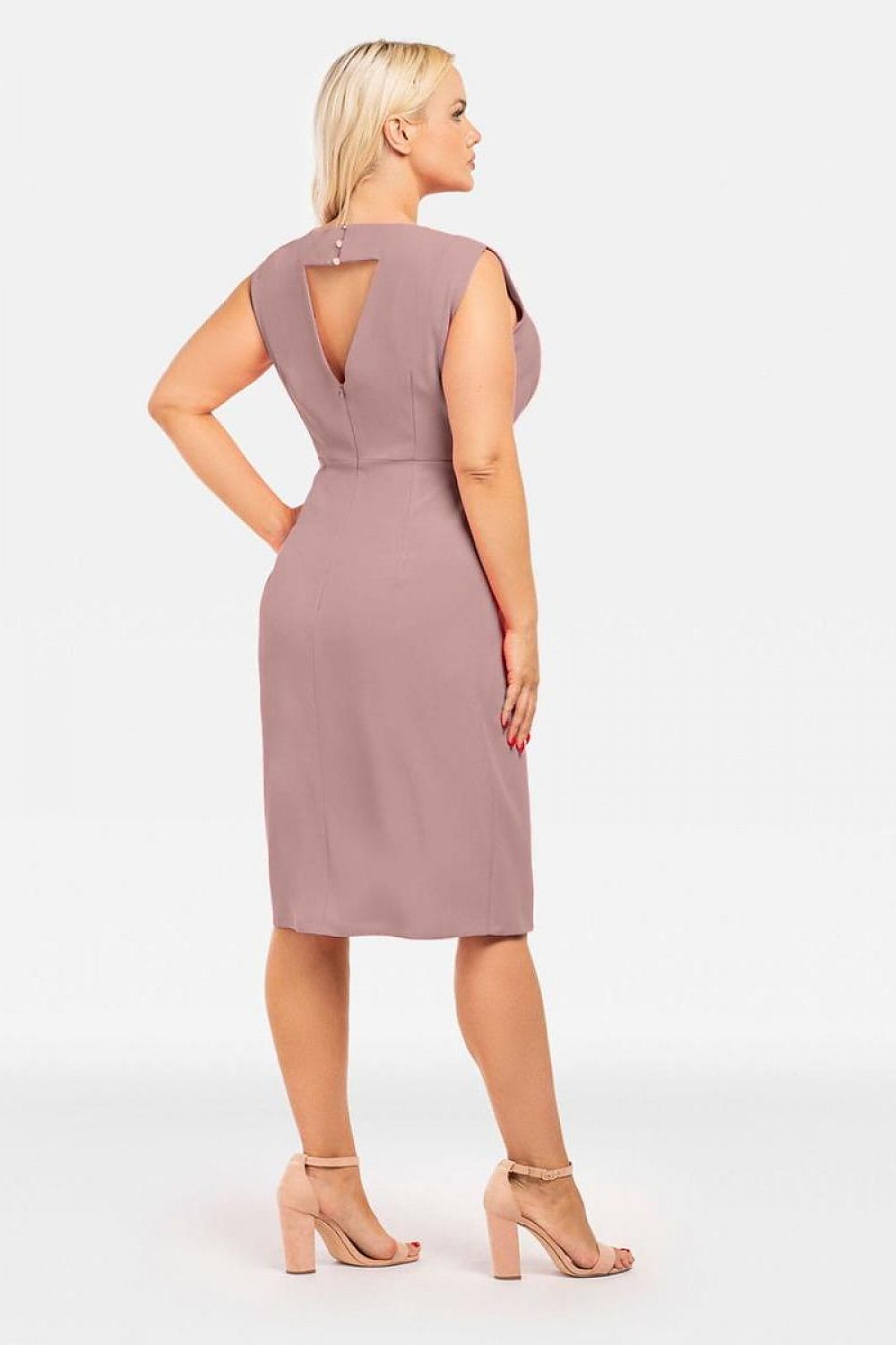 Plus size jurk model 196872 Karko