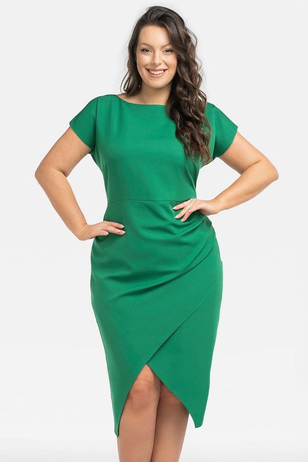 Plus size jurk model 196873 Karko