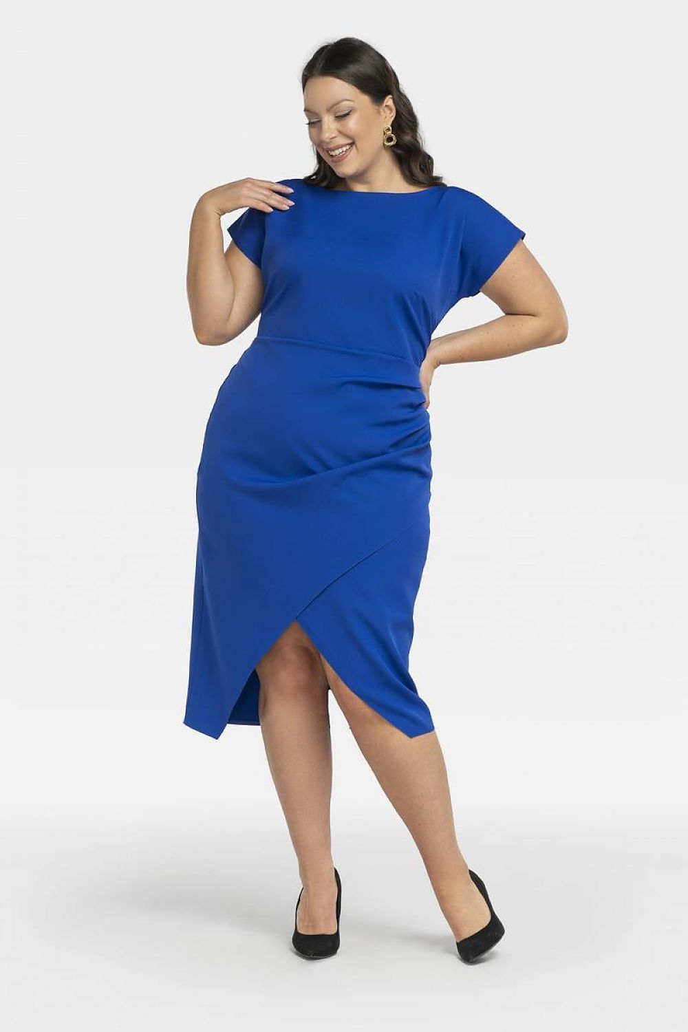 Plus size jurk model 196875 Karko