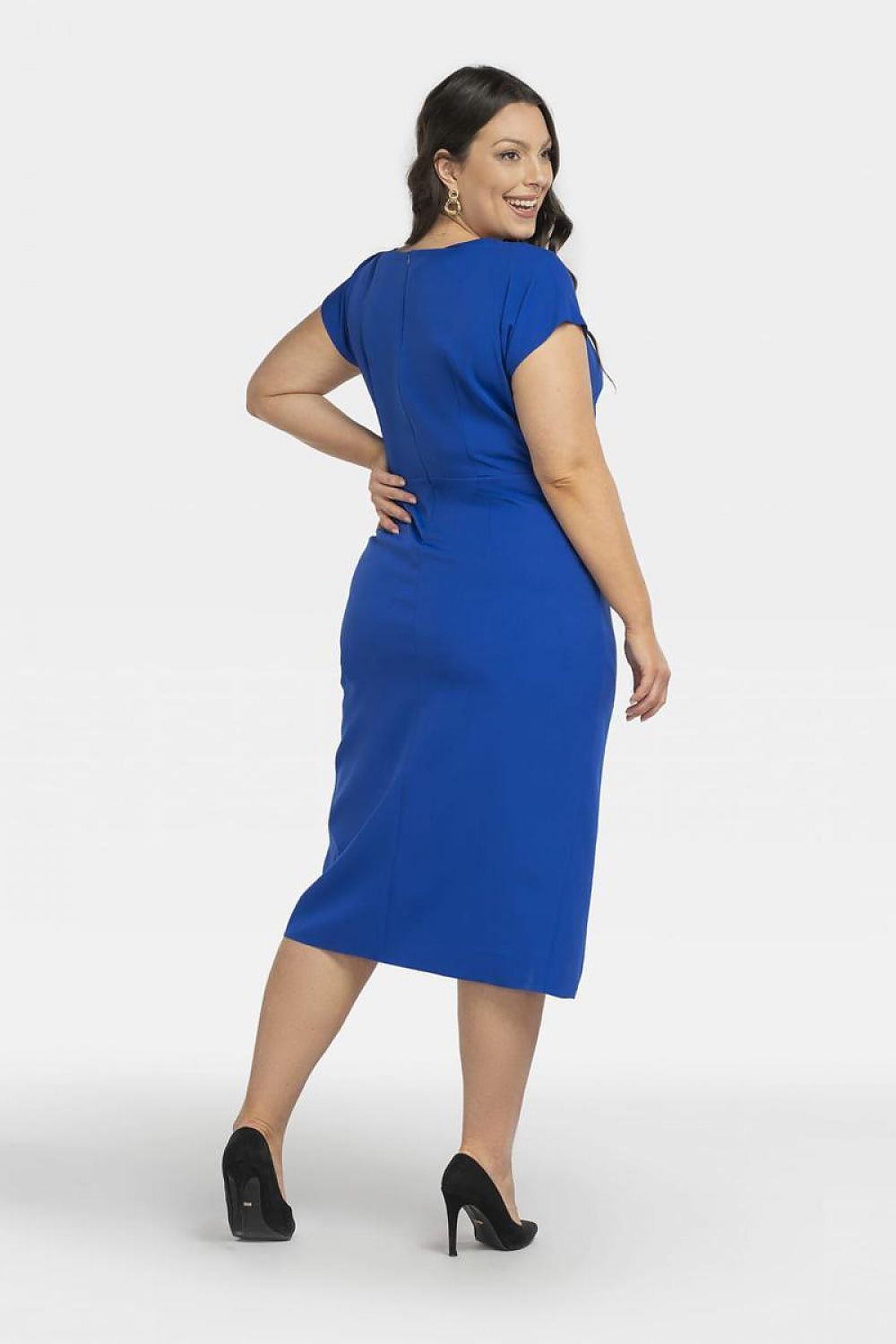 Plus size jurk model 196875 Karko
