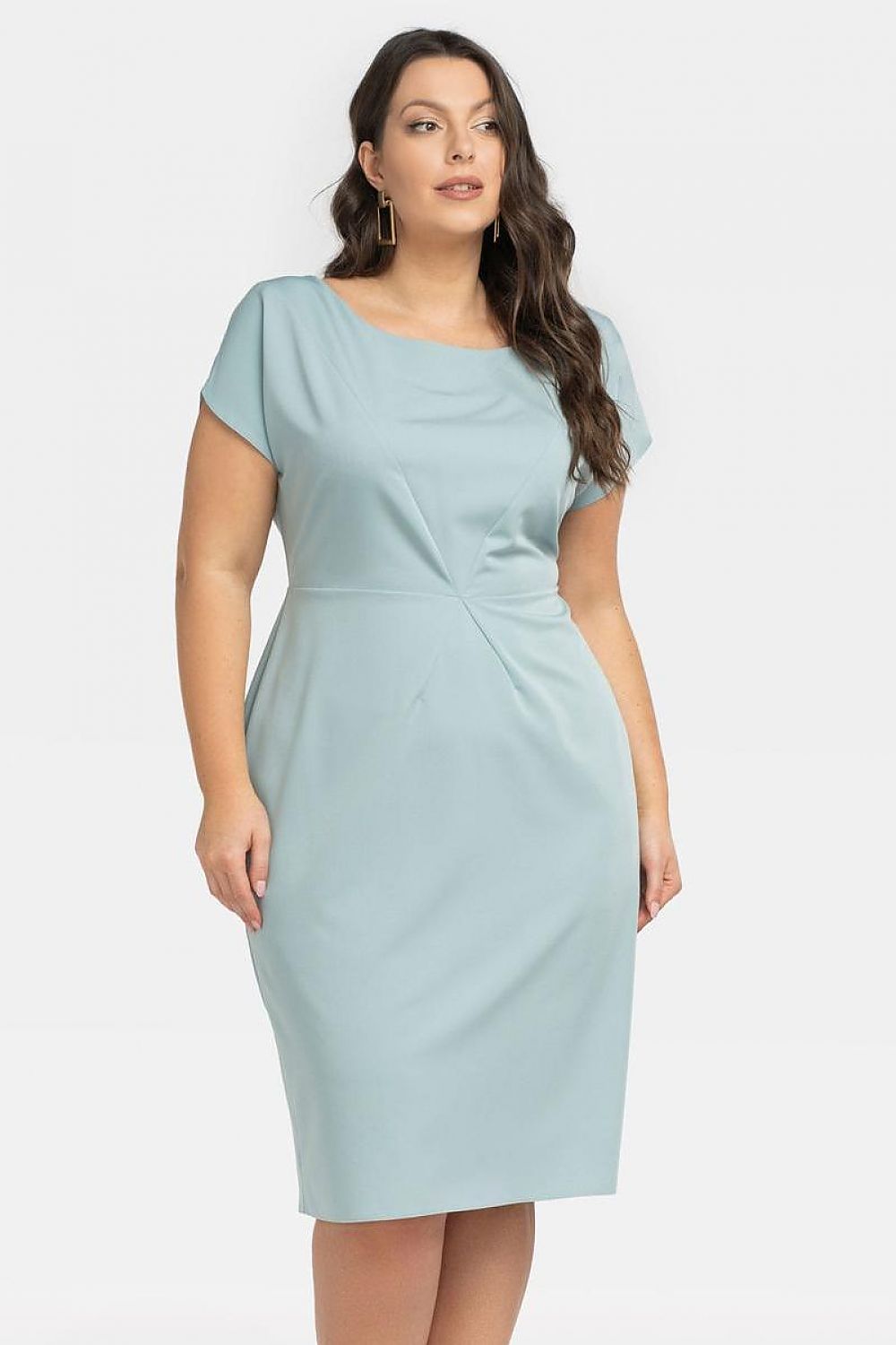 Plus size jurk model 196877 Karko