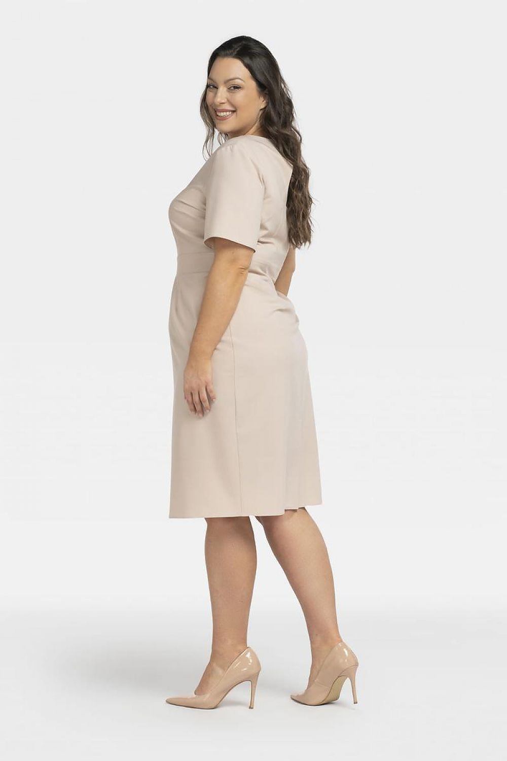 Plus size jurk model 196879 Karko
