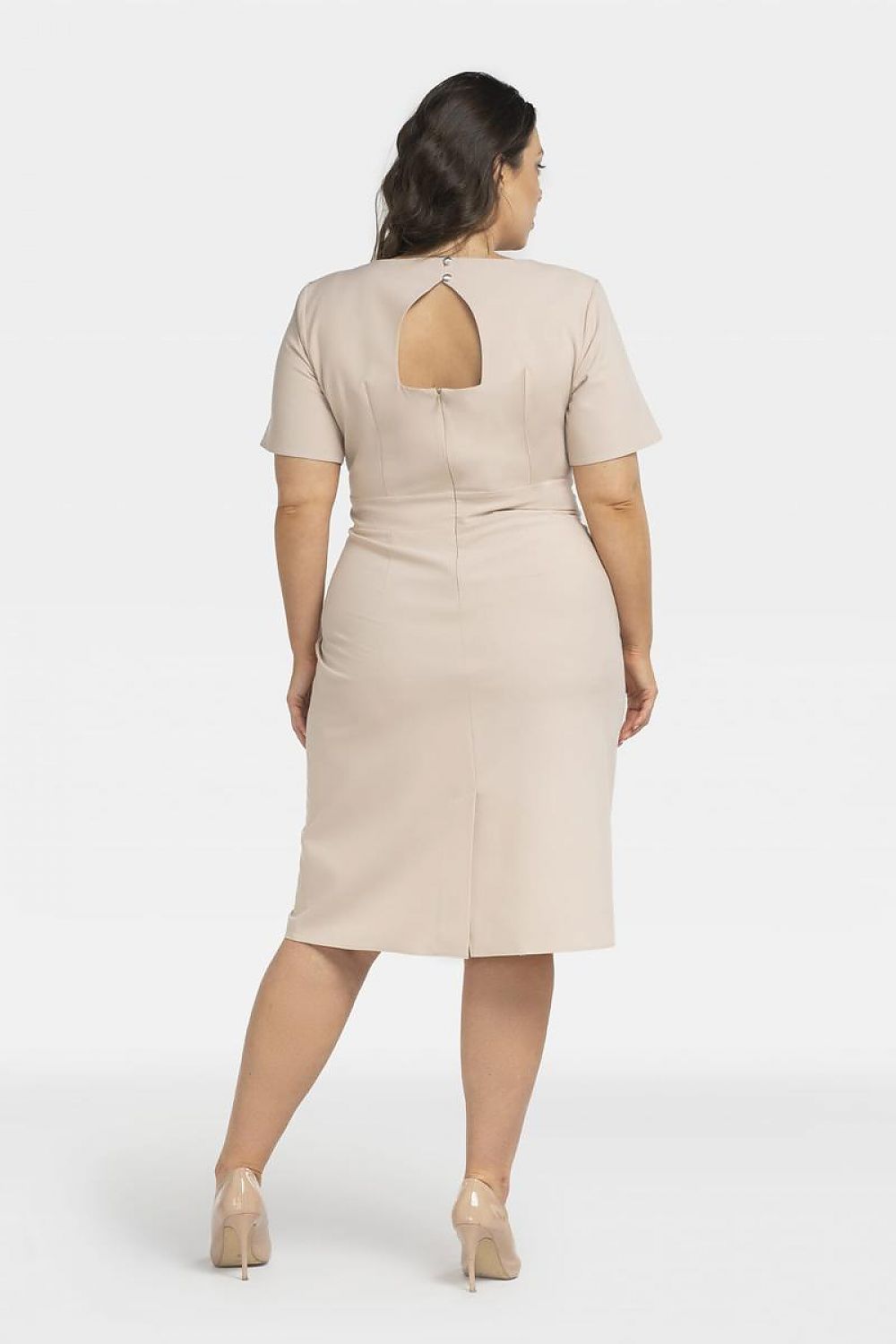 Plus size jurk model 196879 Karko