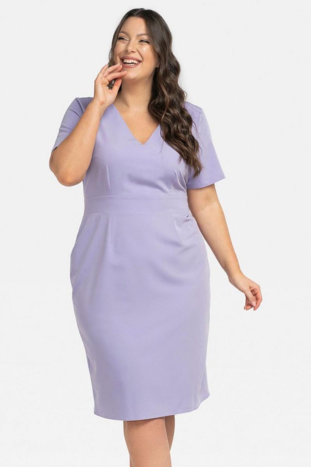 Plus size jurk model 196881 Karko