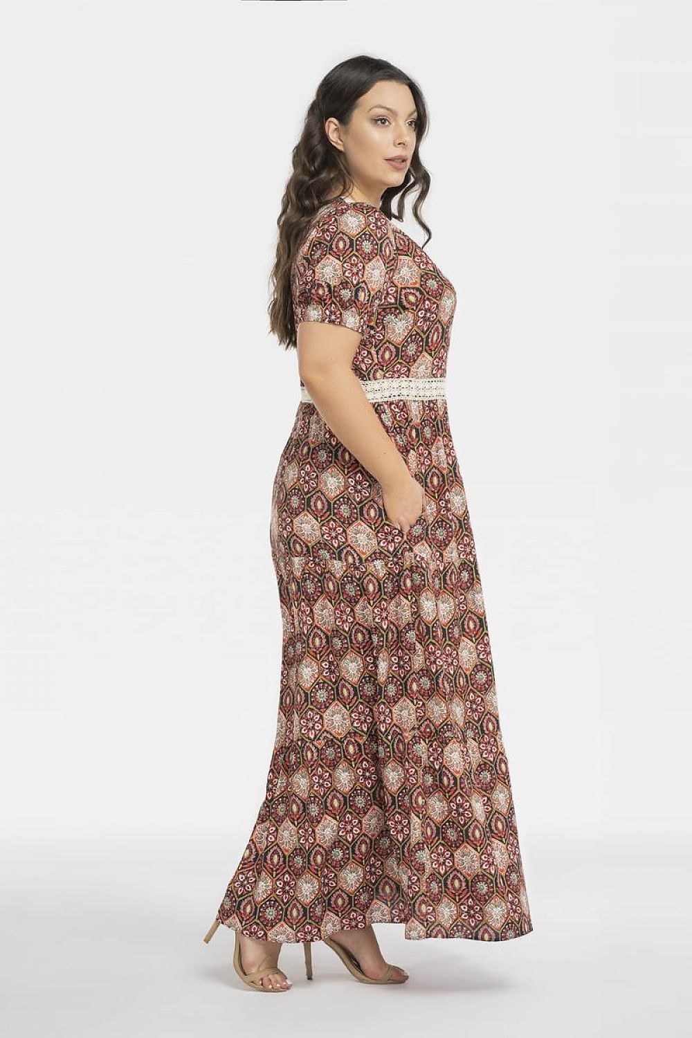 Plus size jurk model 196882 Karko
