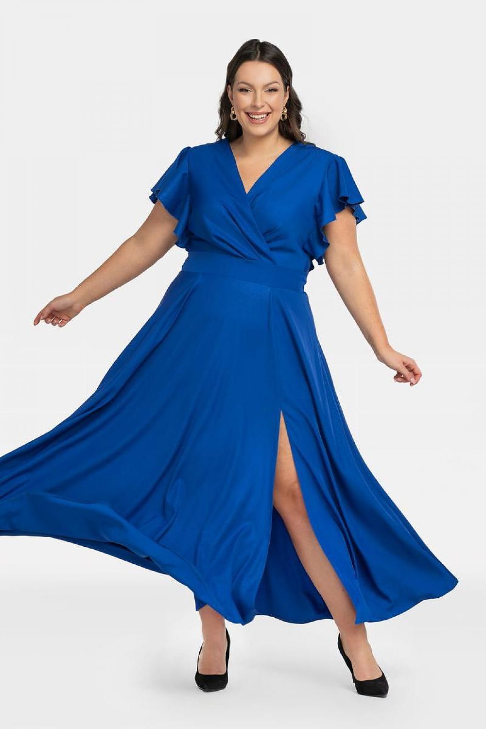 Plus size jurk model 196885 Karko