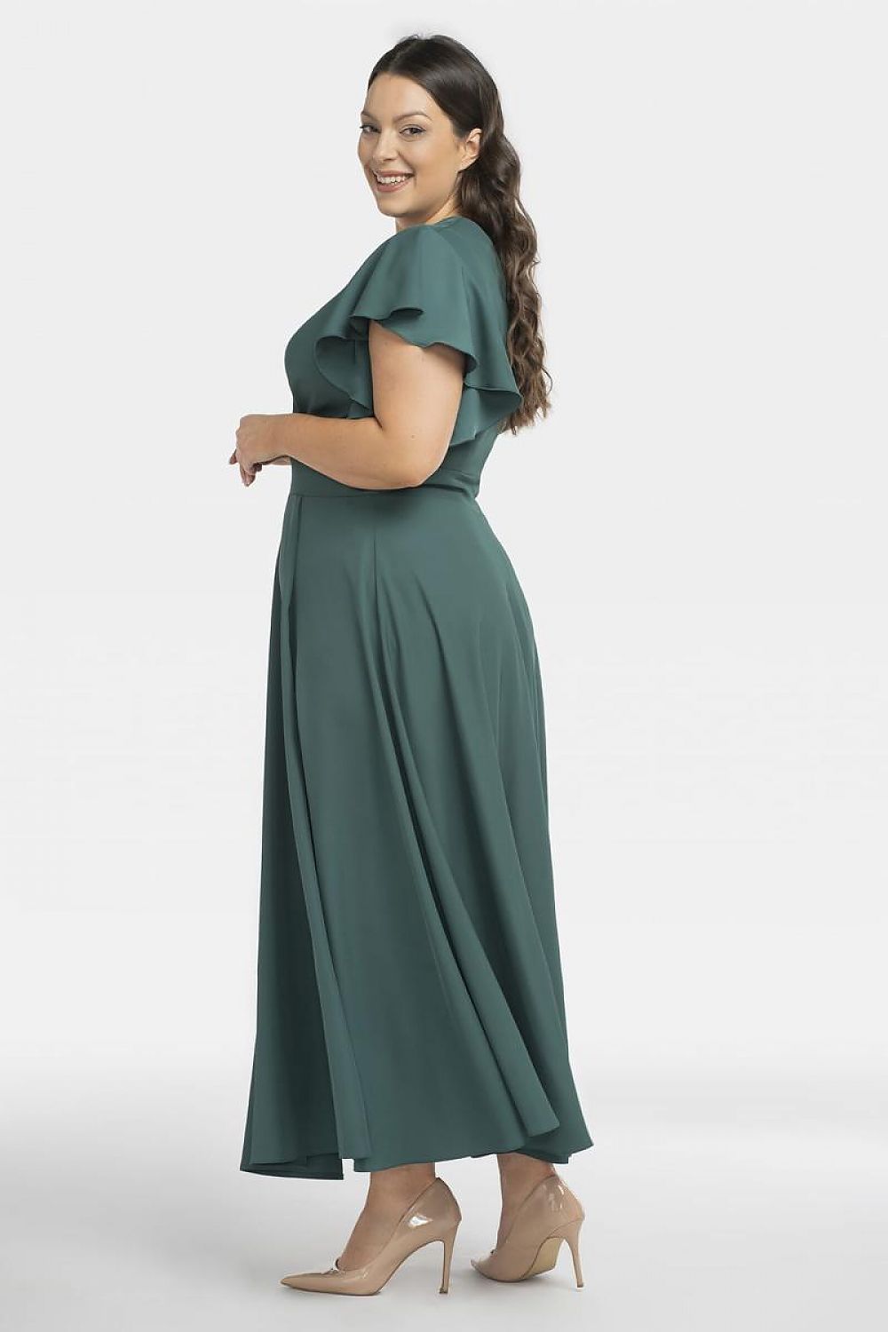 Plus size jurk model 196886 Karko