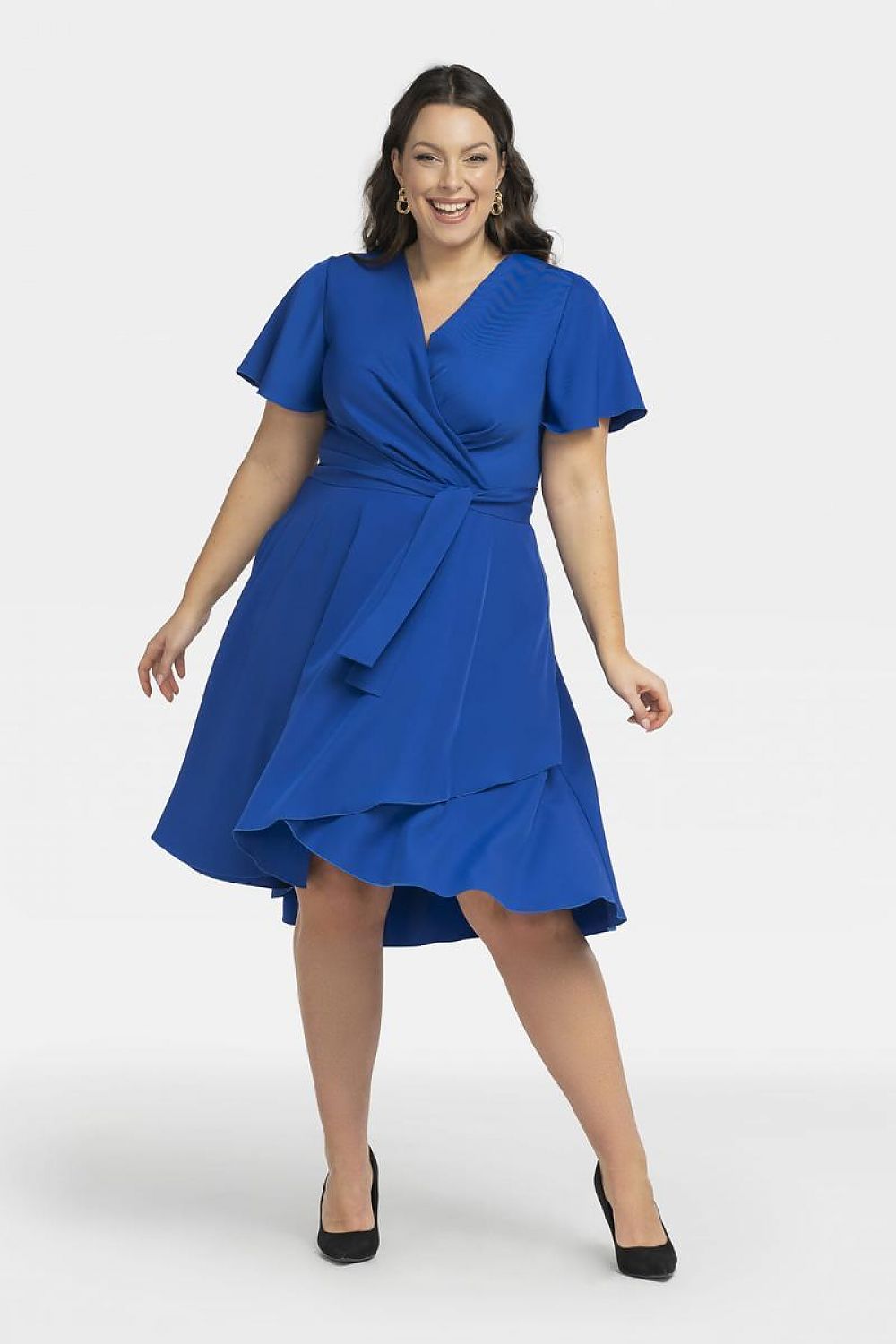 Plus size jurk model 196887 Karko