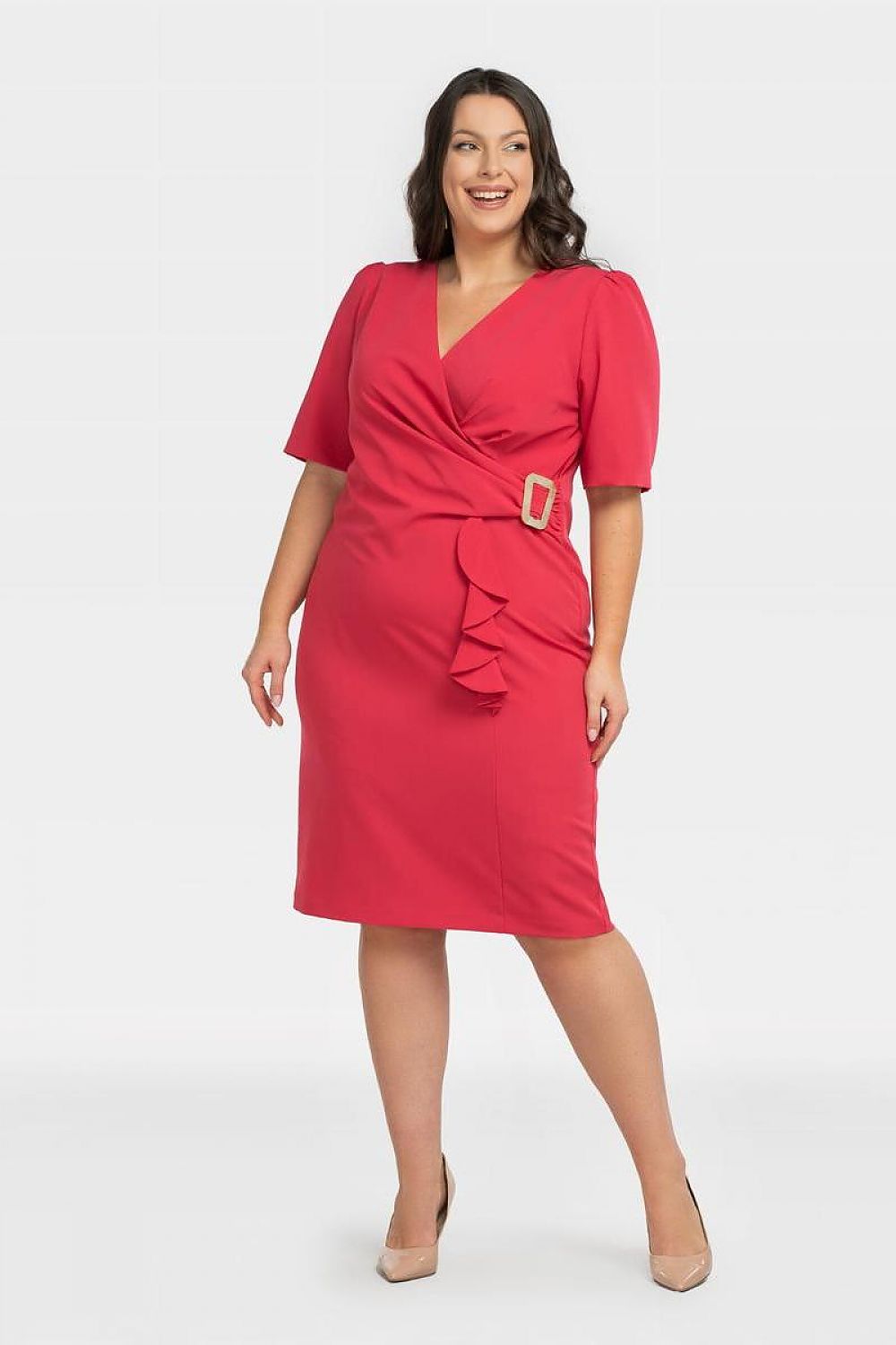 Plus size jurk model 196890 Karko