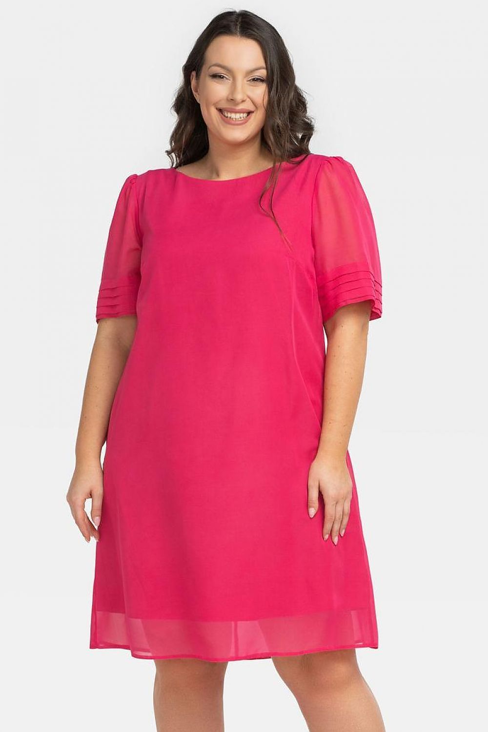 Plus size jurk model 198153 Karko