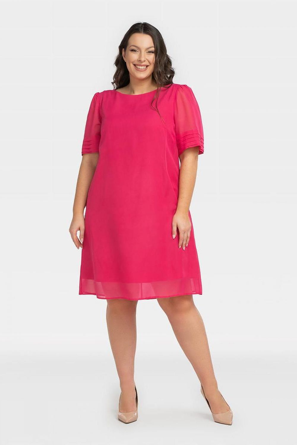 Plus size jurk model 198153 Karko