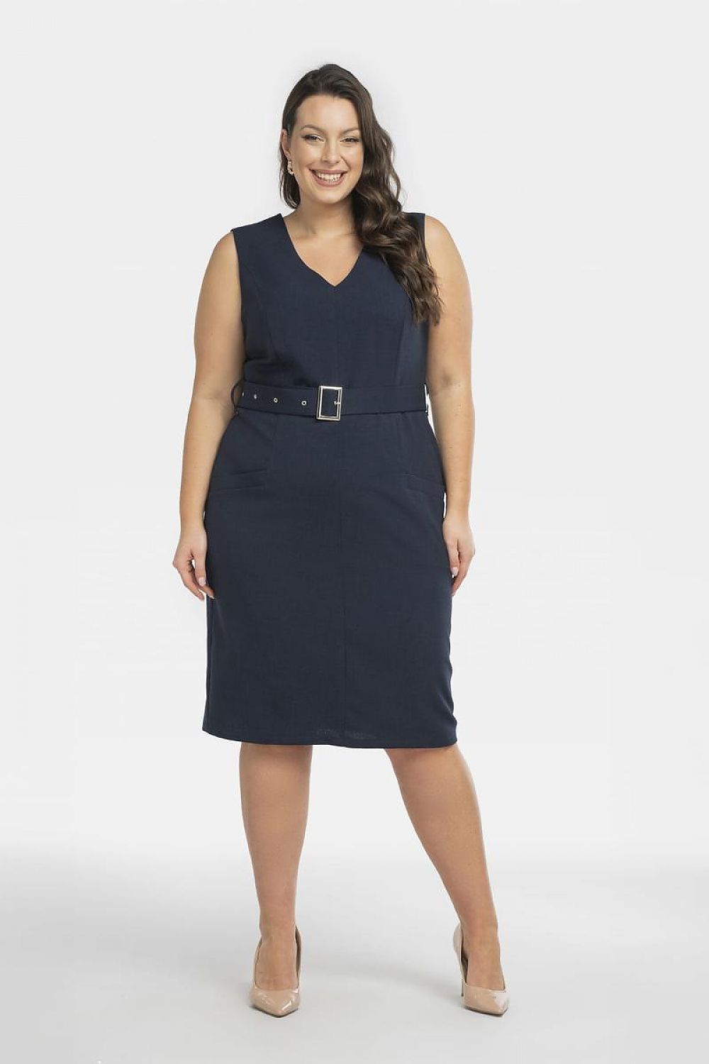 Plus size jurk model 198155 Karko