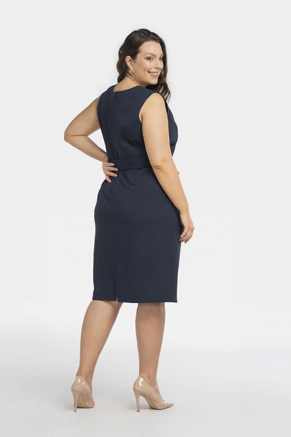 Plus size jurk model 198155 Karko