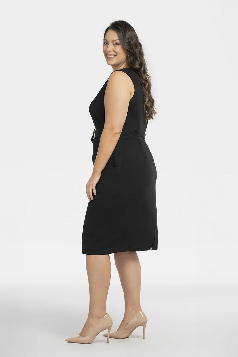 Plus size jurk model 198156 Karko