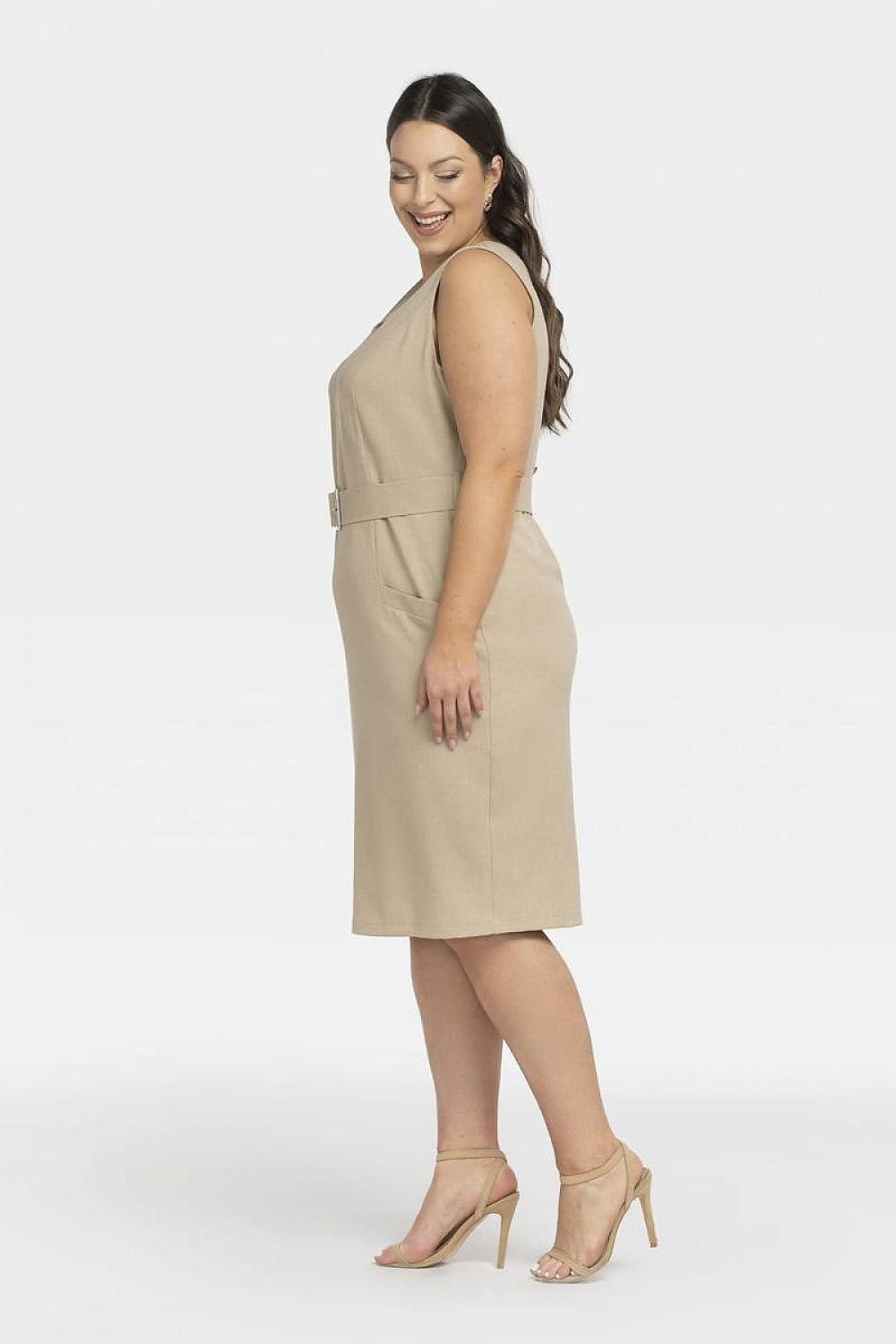 Plus size jurk model 198157 Karko