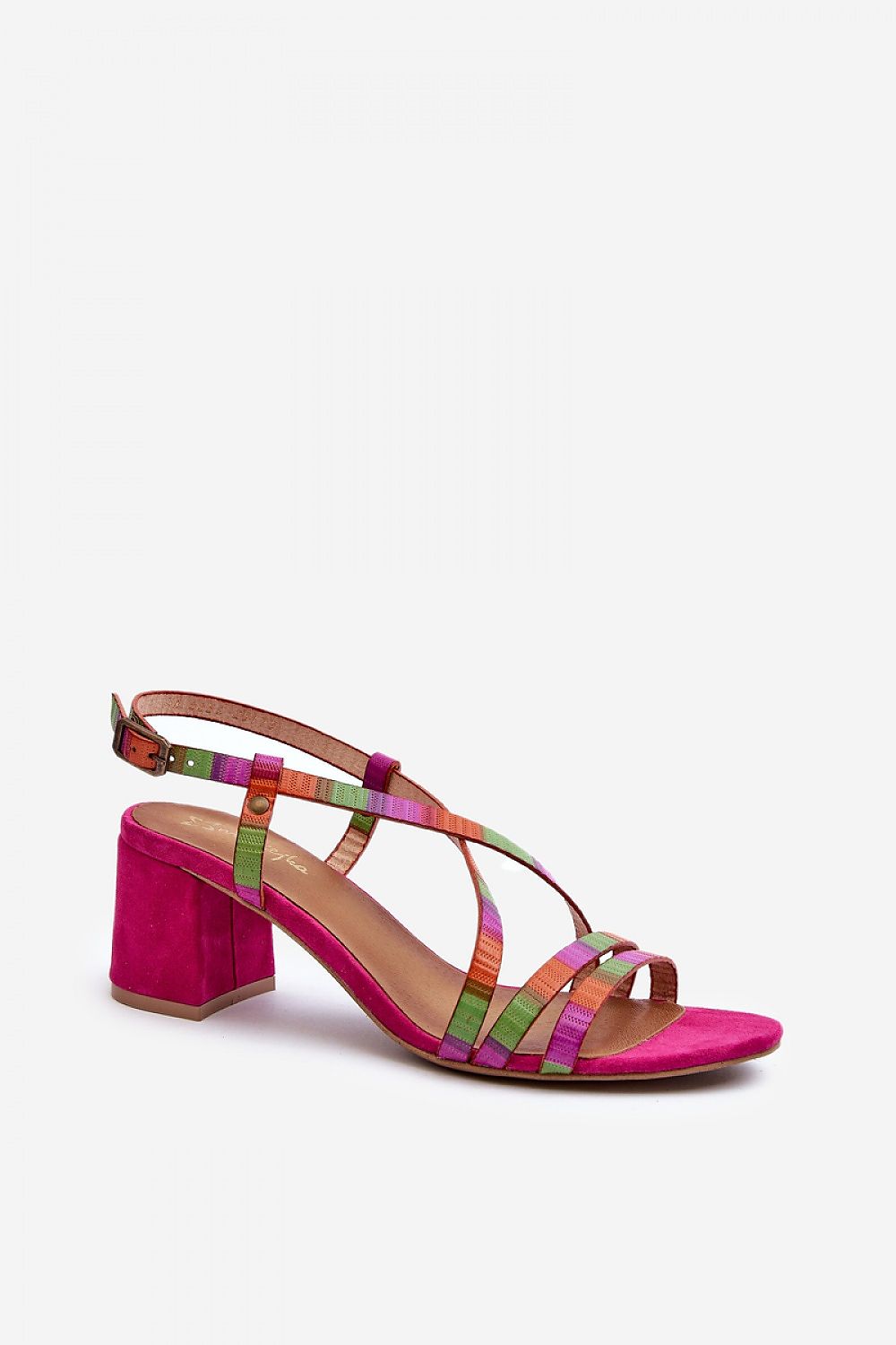 sandalen op hak model 198795 Step in style