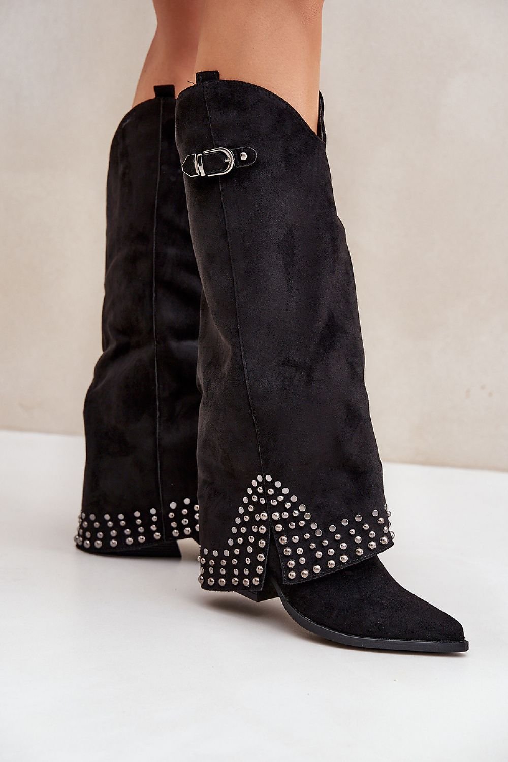 Laarzen met hoge hakken model 204658 Step in style