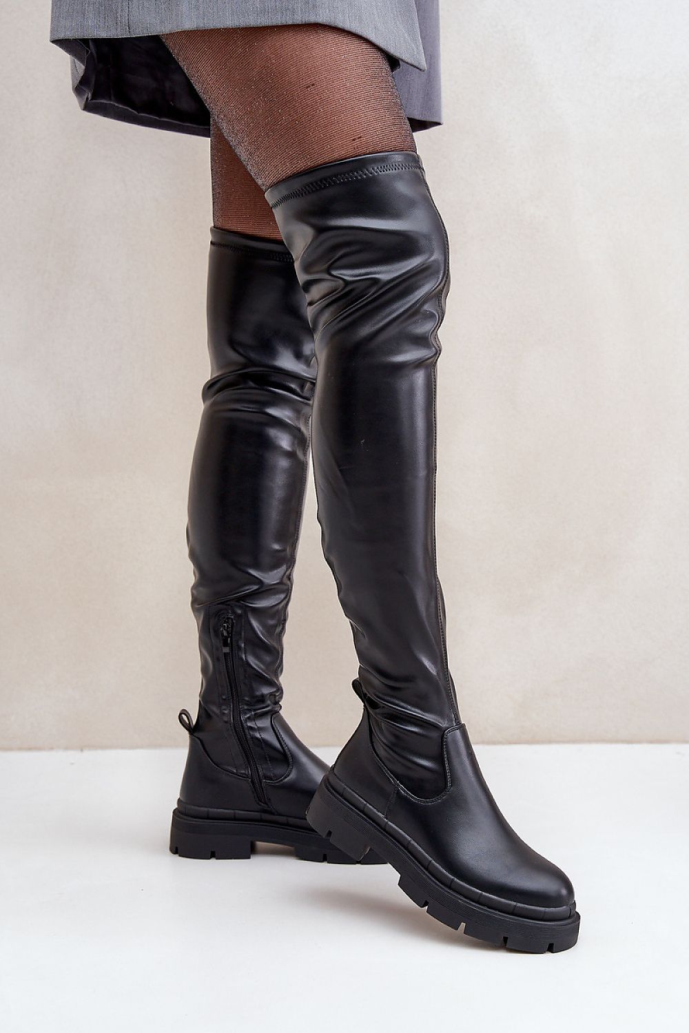 Laarzen met hoge hakken model 204667 Step in style