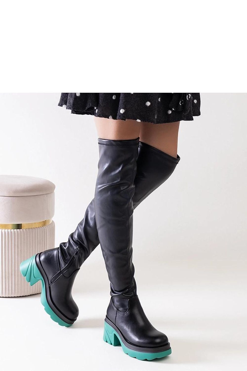 Laarzen met hoge hakken model 205039 Solea