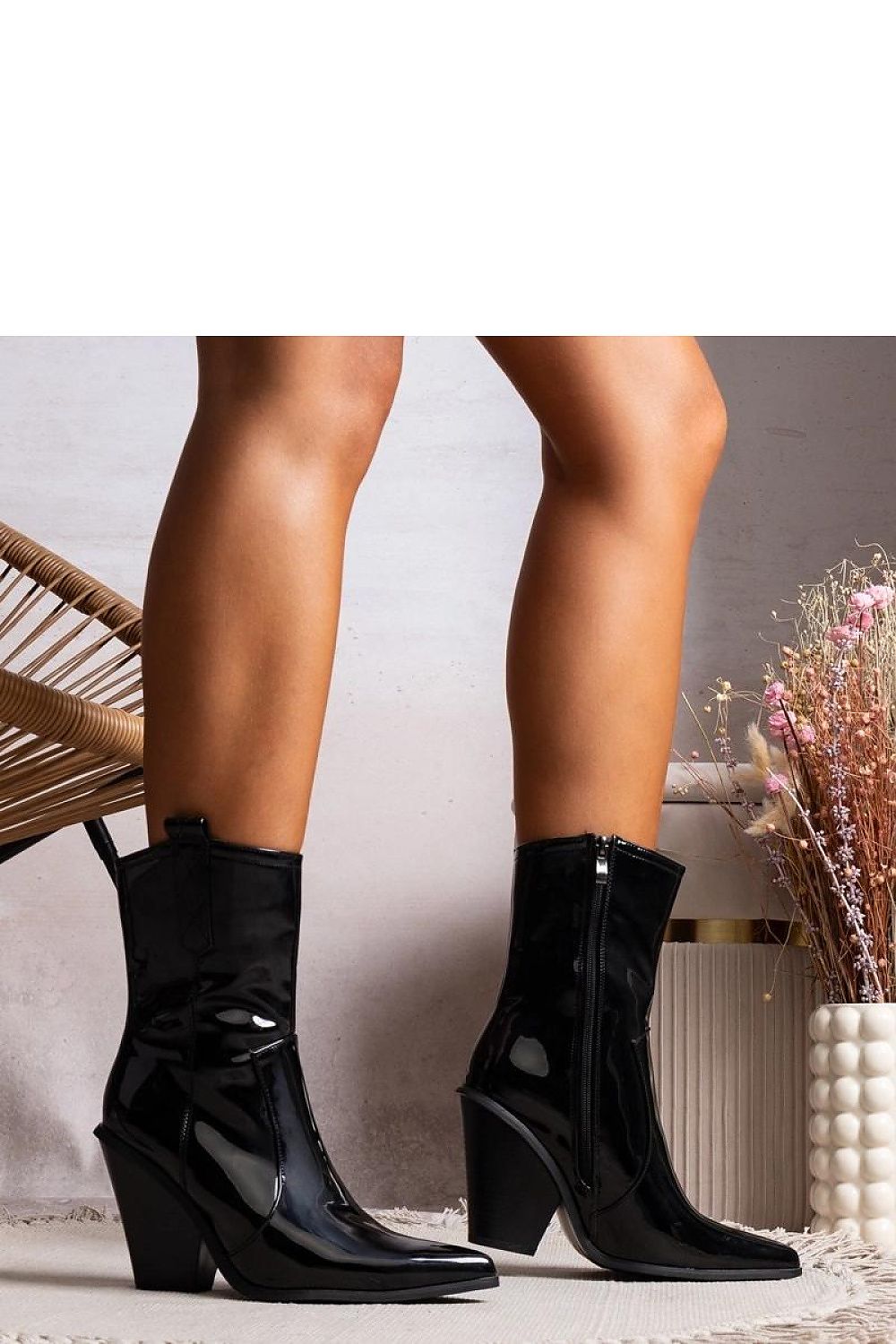 Laarzen met hoge hakken model 205891 Solea