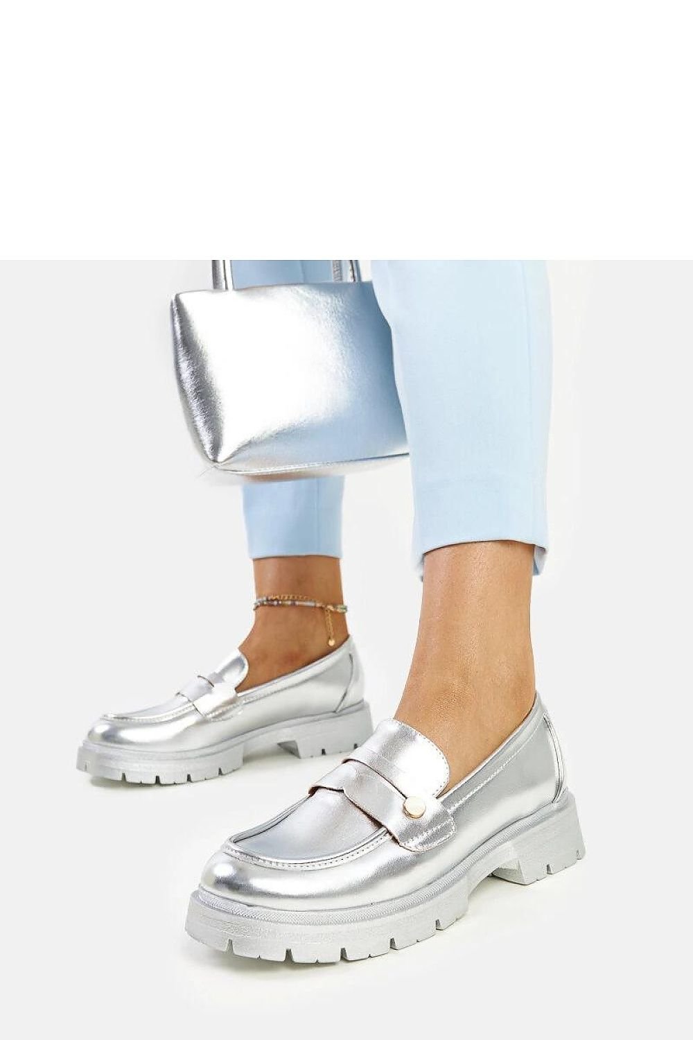 Aurora Step EcoSlides: Stylish Gold Moccasins for Women – Sustainable & Comfortable
