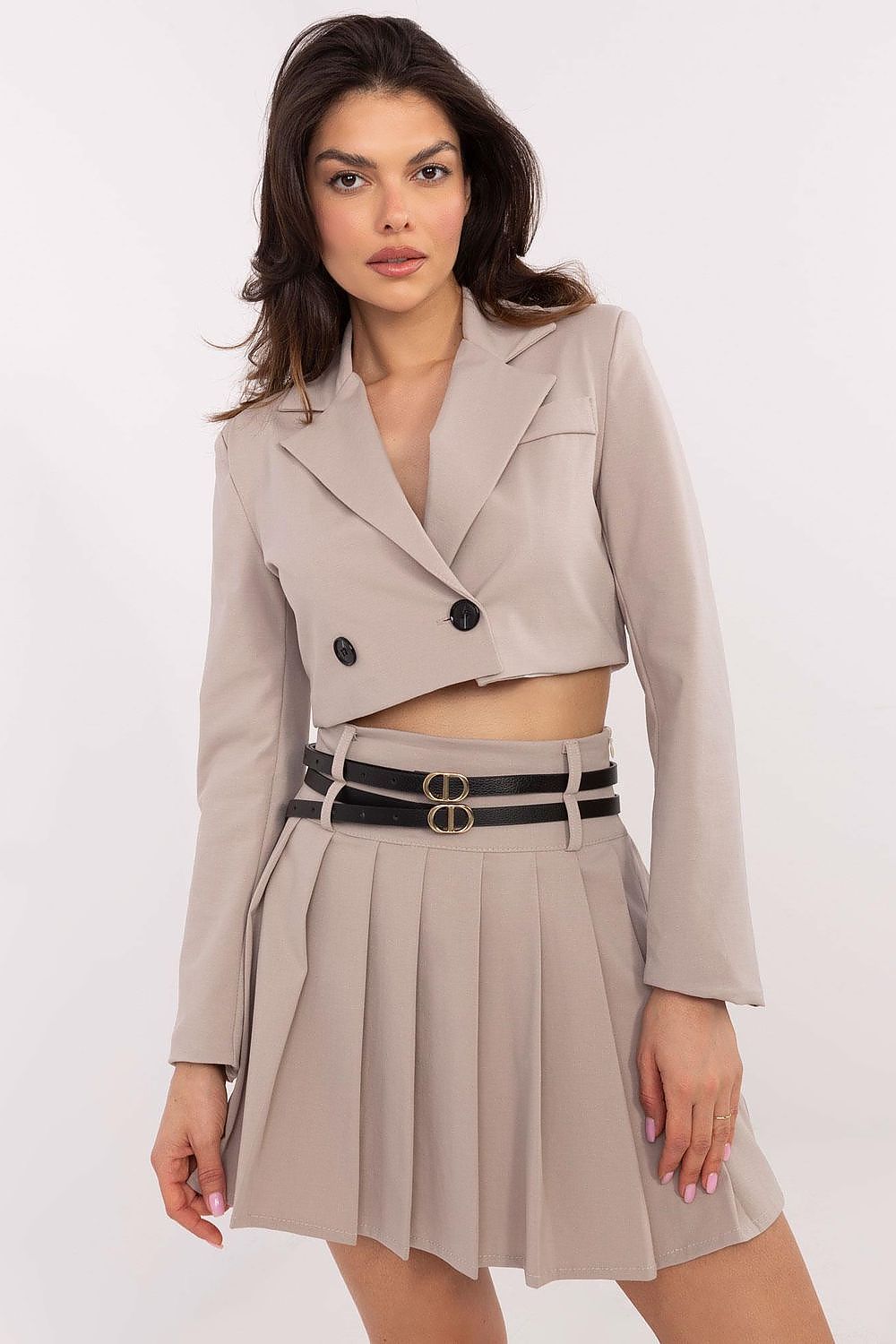 Korte rok model 206628 Italy Moda