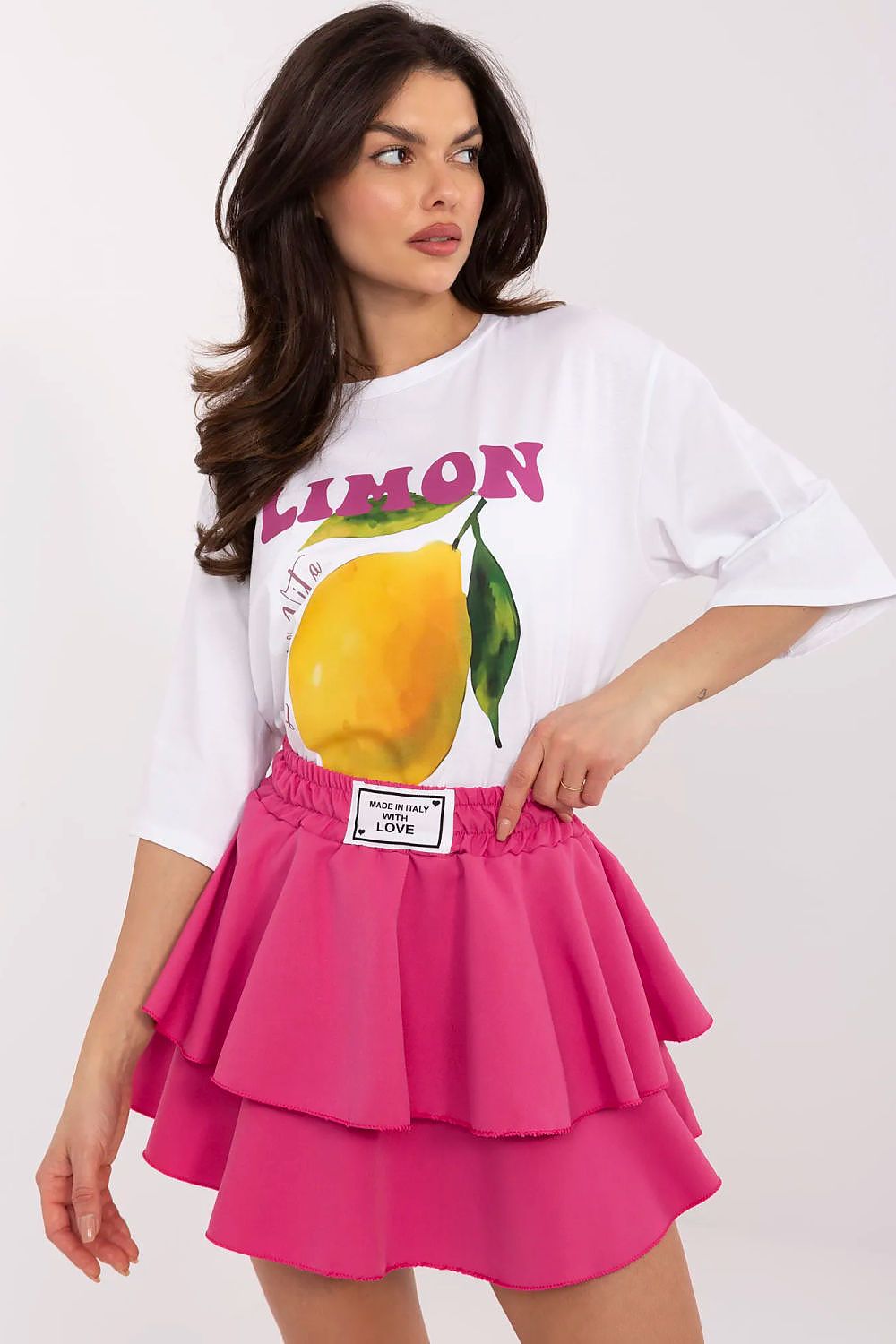 Korte rok model 209211 Italy Moda