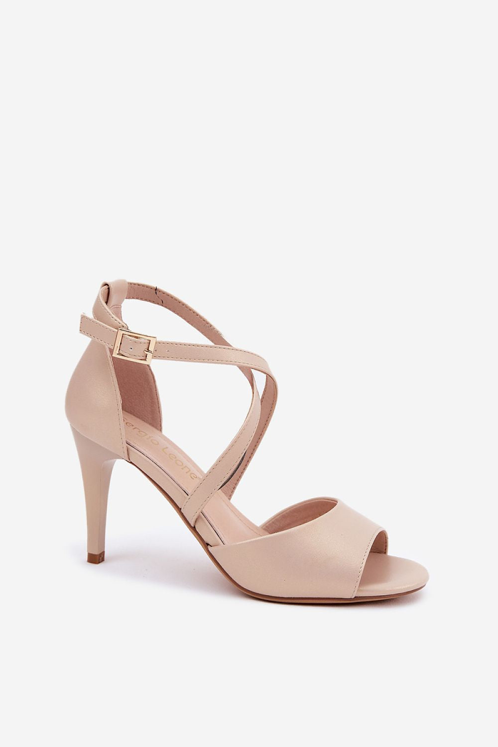 sandalen op hak model 211370 Step in style