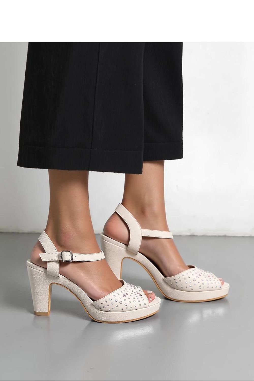 sandalen op hak model 212939 Inello