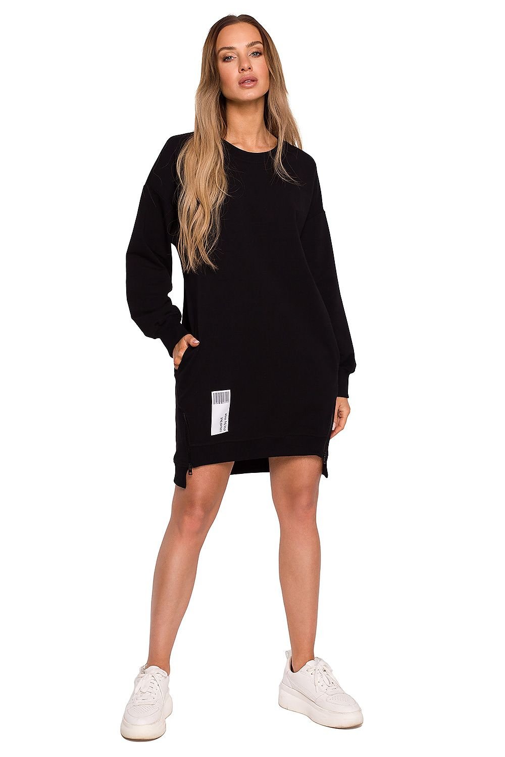 dress Sukienka Model MOE676 Cukierkowy Róż - Moe