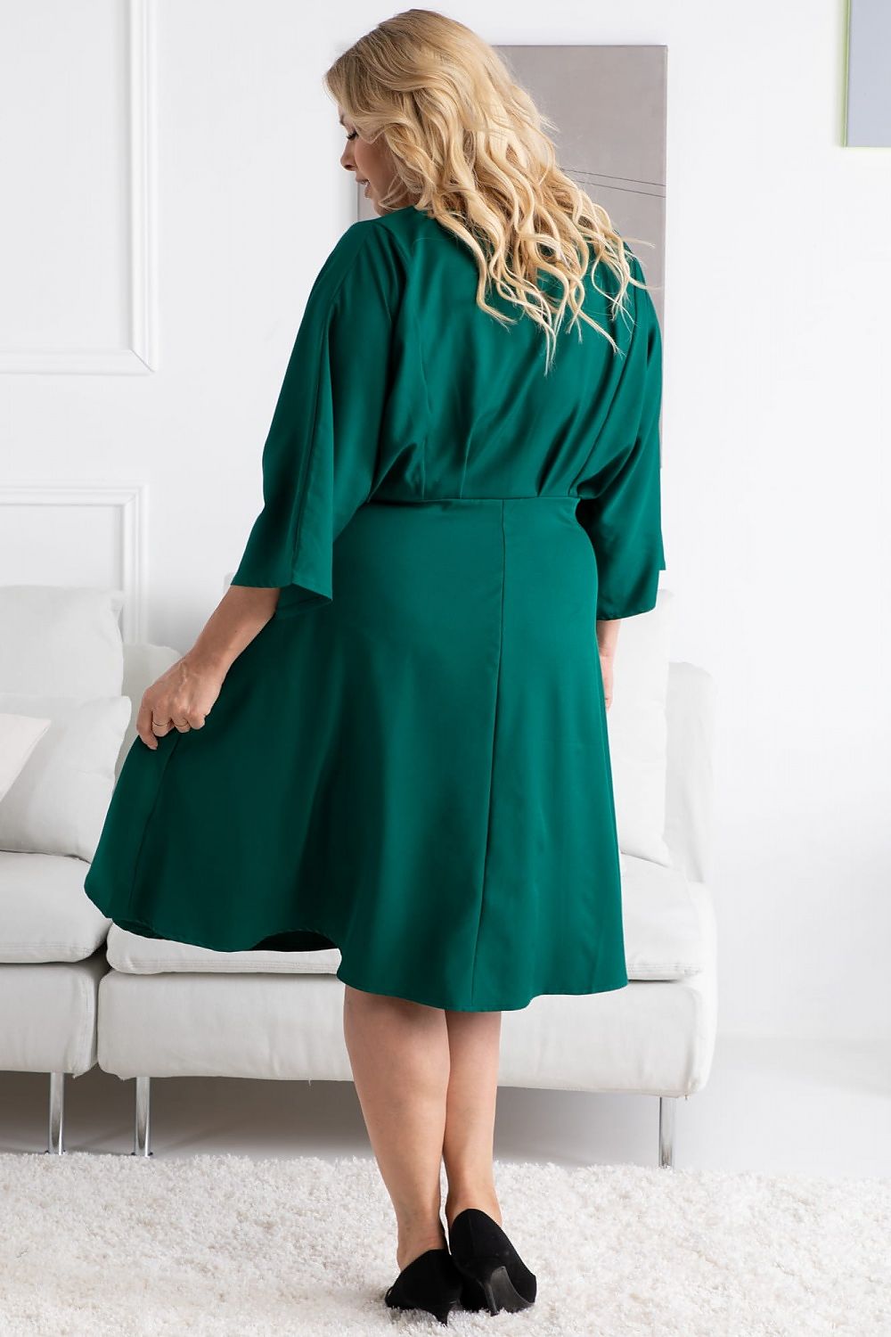 Plus size jurk model 168958 Karko