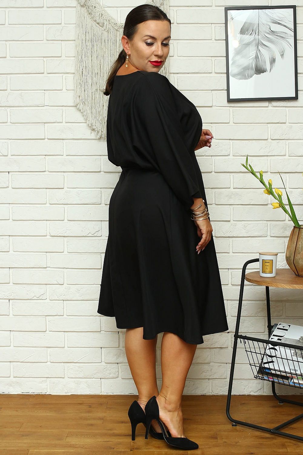 Plus size jurk model 168959 Karko