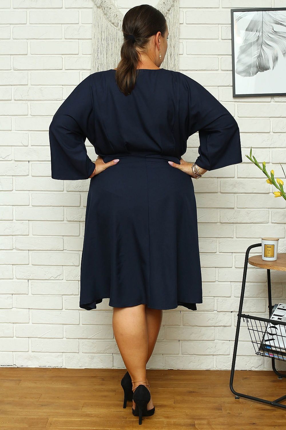 Plus size jurk model 168960 Karko