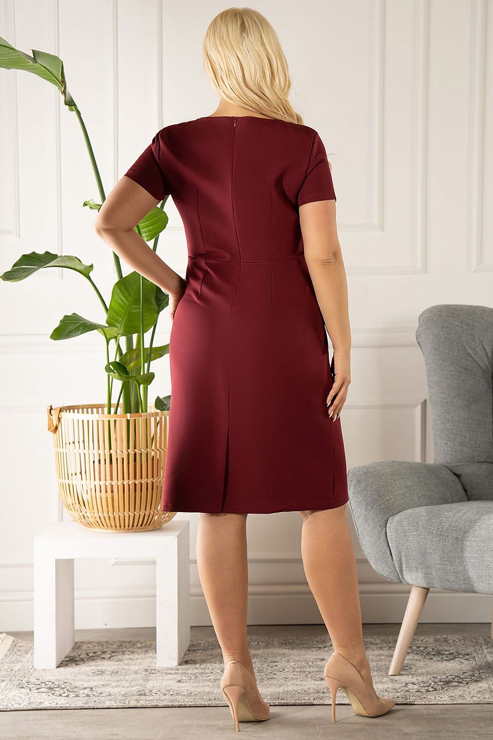 Plus size jurk model 175230 Karko