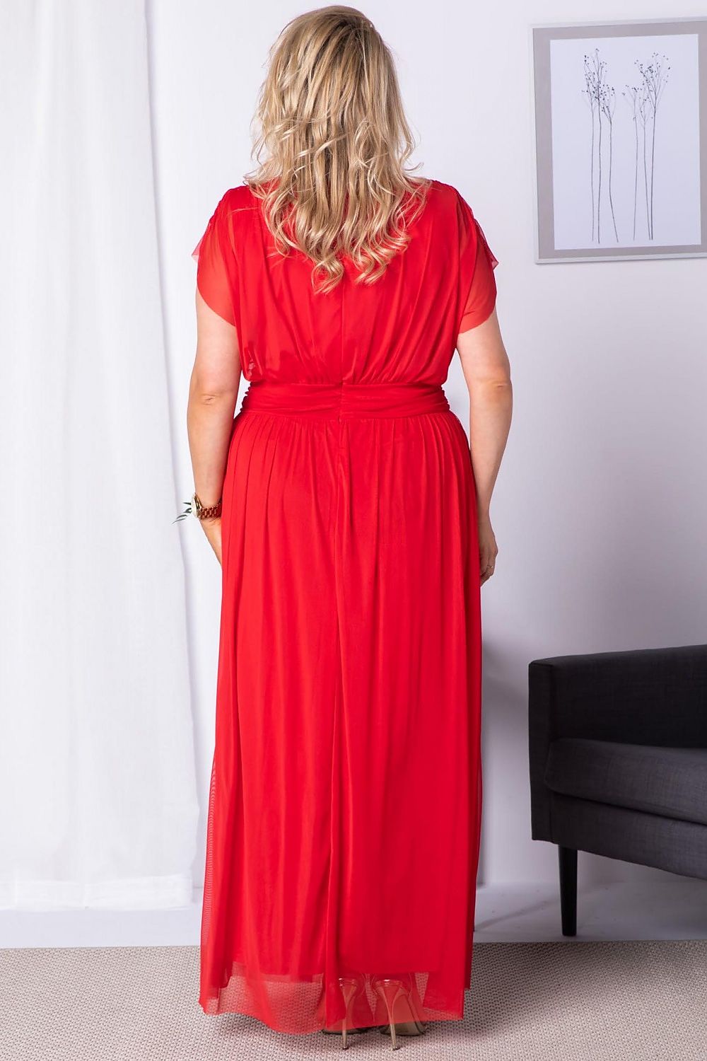 Plus size jurk model 175249 Karko