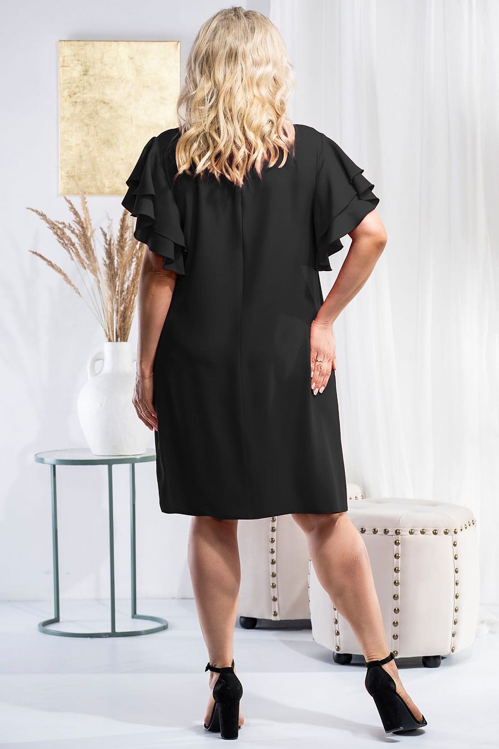 Plus size jurk model 180442 Karko